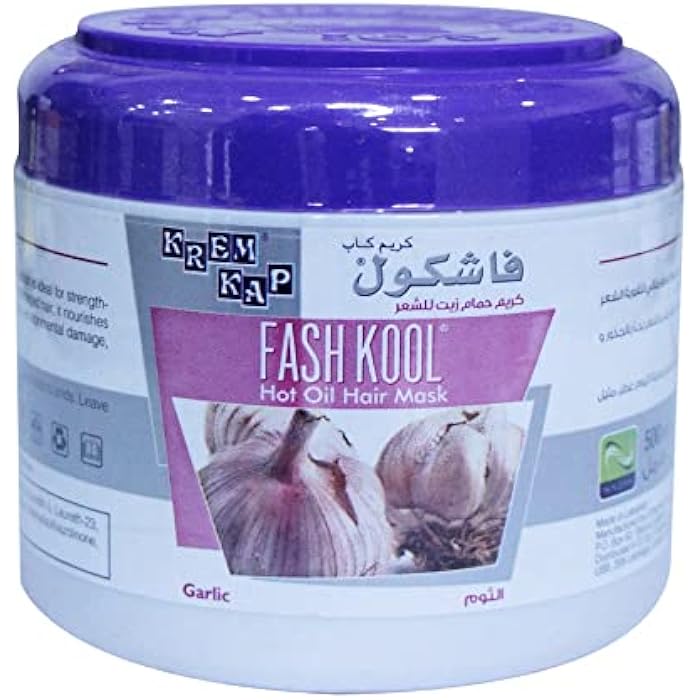 Fash Kool Fashkool garlic extract hot oil hair mask 500 ml, 3030254 - Image 1
